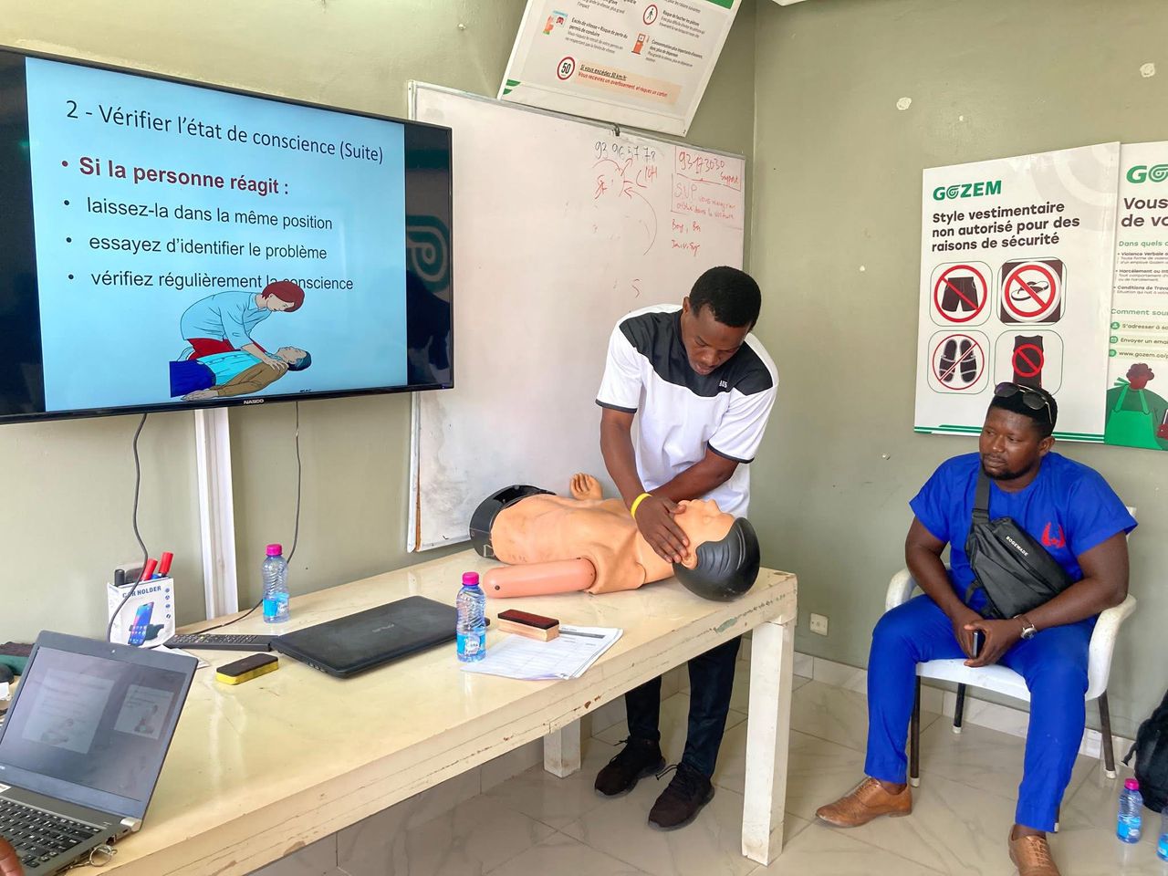 formation sur les gestes de premier secours